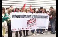 Concentración contra la privatización