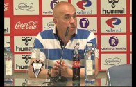 Declaraciones después del Albacete vs Racing