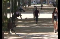 Los parques urbanos, un refugio para evitar el calor