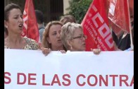 Manifestación contra la privatización de las residencias