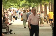 Maceteros en la plaza de Villacerrada para evitar más sustos con conductores despistados