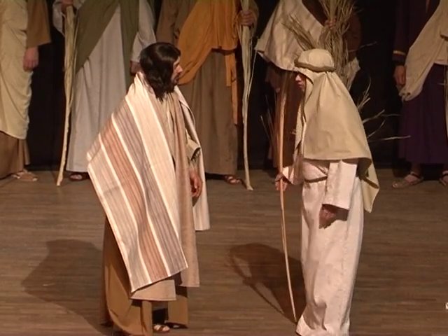 Reportaje Teatro “La Pasión de Cristo”