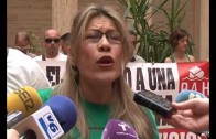 Stop desahucios se encierran en el ayuntamiento de Albacete