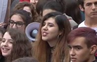 Huelga de estudiantes contra las reválidas