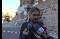 Nuevo desprendimiento de rocas en Alcalá del Júcar