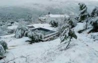 La nieve, protagonista en muchos puntos de la provincia