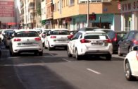 Marcha lenta en Albacete en apoyo a la huelga de taxistas