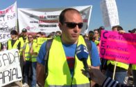 Huelga en Babcock en protesta de una rebaja salarial