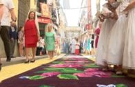 A Pie de Calle reportaje ‘Alfombras de Serrín’ en Elche de la Sierra 2019