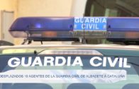 Desplazados 10 agentes de la Guardia Civil de Albacete a Cataluña