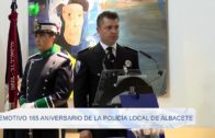 Emotivo 165 aniversario de la policía local de Albacete