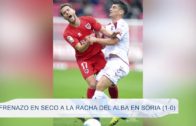 Frenazo en seco a la racha del Alba en Soria (1-0)