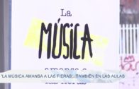 ‘La música amansa a las fieras’    también en las aulas