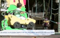 Los niños ya pueden disfrutar de las zonas infantiles de Albacete