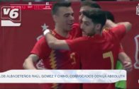 Raúl Gómez y Javier García ‘Chino’ convocados por la Selección Española de Fútbol Sala