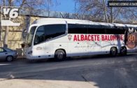 El Albacete Balompié entrena en Almansa por problemas climatológicos