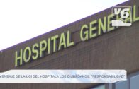 Mensaje de la UCI del Hospital a los ciudadanos: «Responsabilidad»