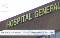 451 nuevos casos Covid-19 confirmados en Castilla-La Mancha