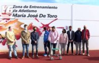 María José De Toro da nombre a una nueva zona para atletas en La Roda