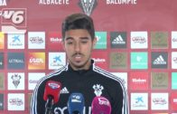 Javi Jiménez, esperanzado ante la llegada del Real Madrid Castilla