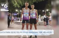 Plata para Seve Felipe en el campeonato nacional de 10 kilómetros +45 años
