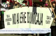 Jornada de huelga en Albacete tras romper las negociaciones en el ERE de Unicaja