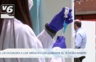 Castilla-La Mancha vacunará a los niños en los colegios el 15 de diciembre