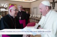 Jóvenes y pandemia en la conversación del Papa con el obispo de Albacete