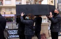 Marcha fúnebre en Albacete por la inacción ante la emergencia climática