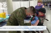 Militares ya vacunan en Castilla-La Mancha, también en Albacette