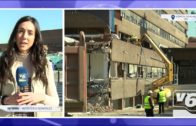 Comienza la demolición del edificio de Consultas Externas del Hospital