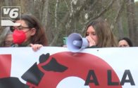 Manifestación contra la caza en Albacete organizada por la plataforma NAC