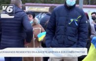Ucranianos residentes en Albacete apoyan a sus compatriotas