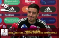 Alberto Jiménez, de futbolista a periodista