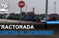 Tractorada de agricultores en Casas Ibáñez y Villamalea