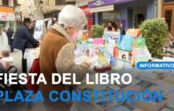 Albacete monta la fiesta del libro en la plaza de la Constitución