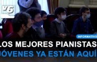 Recepción de jóvenes pianistas en vísperas del Concurso Ciudad de Albacete