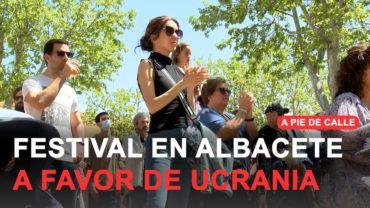 Los vecinos de Albacete se vuelcan con Ucrania en este festival solidario