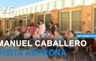 Manuel Caballero Quintanilla visita las instalaciones de Asprona