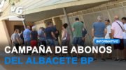Comienza la campaña de abonos del Albacete BP 22/23 desde el Carlos Belmonte