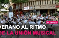Concierto de la Unión Musical Ciudad de Albacete en la plaza de la Constitución