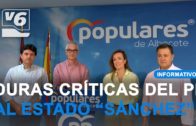 Duras críticas del PP de Albacete a Pedro Sánchez, tras el Debate del Estado de la Nación