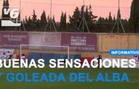 El Alba deja buenas sensaciones tras la goleada amistosa al Rayo Majadahonda