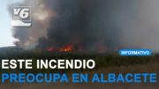 El incendio de Venta del Moro amenaza a la Mancha Albaceteña