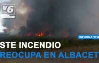 El incendio de Venta del Moro amenaza a la Mancha Albaceteña