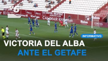 Un gol de Higinio sentenció la victoria del Alba ante Getafe