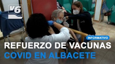 Refuerzo de vacunas COVID en la residencia Núñez de Balboa