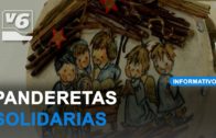 Panderetas solidarias convertidas en auténticas obras de arte