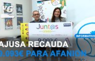 Ajusa entrega un cheque a AFANION por valor de 9.093 euros