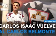 Carlos Isaac ya pisa de nuevo el Estadio Carlos Belmonte